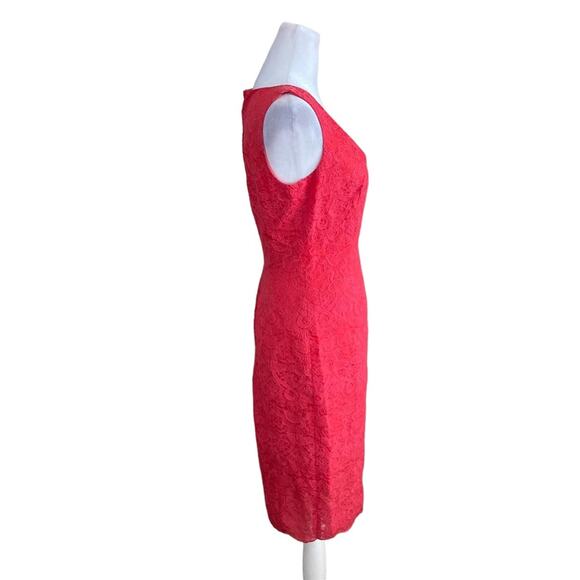 Tory Burch Cameron Lace Sheath Dress Size 2 - Picture 4 of 8